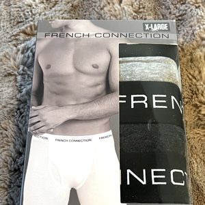 French Connection Men’s Boxer Briefs 3pack XL
